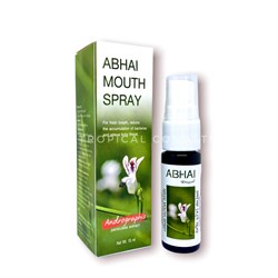 Abhai Mouth Spray Andrographis 15 ml, Спрей «Абхай» от боли в горле на основе андрографиса и солодки 15 мл 110138 - фото 5032